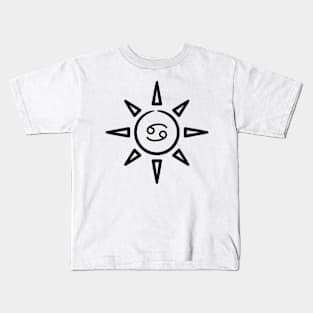 Cancer Sun Kids T-Shirt